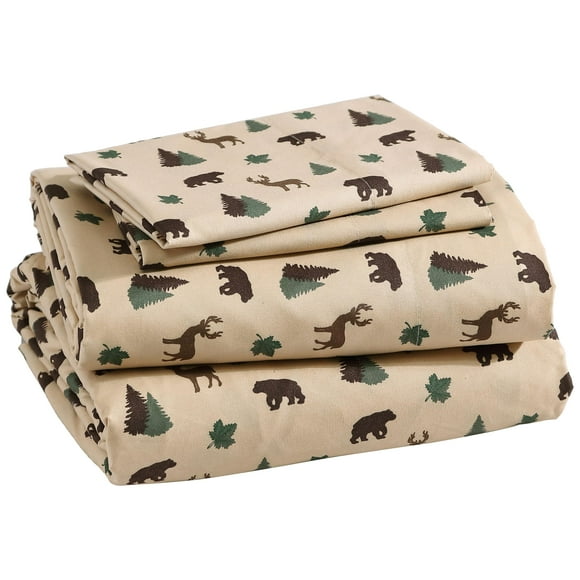 Juego de sábanas Beatrice Home Fashions Cozy Cabin Queen