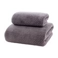 thumbnail image 4 of Juego de toallas de baño, albornoz suave, toalla de baño ligera, toalla absorbente, toalla de secado rápido para Yoga, Sauna, salón, dormitorio, mujer Gris, 4 of 8