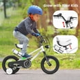 thumbnail image 6 of XJD 12 14 16 Inch Boys Bike with Training Wheels for kids Ages 3-9 Years Old Bike Bicycle with Water Bottle Holder,Bell, Lightweight, Adjustable Seat/Handlebars, 6 of 9