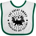 thumbnail image 3 of Inktastic The Great Smoky Mountains Are Calling Boys or Girls Baby Bib, 3 of 4