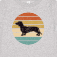 thumbnail image 4 of Inktastic Dachshund Dog Retro Sunset Boys or Girls Baby T-Shirt, 4 of 5