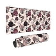 thumbnail image 2 of Pofeuu Retro Red Black Roses Print Desk Mat for Keyboard and Mouse，Computer Desk Matt for Desktop，Large Mouse Pad for Desk，Desk Pads on Top of Desks 12x31.5in, 2 of 8