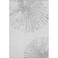 thumbnail image 2 of Addison Rugs Mayfield Washable Transitional Circles Gray Rectangle Rug, 3' x 5', 2 of 6