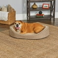thumbnail image 2 of MidWest Deluxe Hudson Medium Tan Dog Bed, 2 of 2