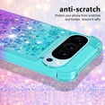 thumbnail image 3 of Funda para Google Pixel 9 5G/Pixel 9 PRO 5G Transparente con Brillos Carcasa Protectora Antigolpes con Glitter Brillante, 3 of 5