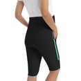 thumbnail image 5 of Xmarks Women's Maternity Shorts Over The Belly Adjustable Belt Athletic Sports Running Workout Shorts Home Wear Black US 6, 5 of 7