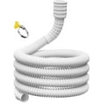 thumbnail image 1 of Dehumidifier Drain Hose,Cuttable Rubber Adapter, Dehumidifiers Hose Replacement, with Cuttable Rubber Adapter and Connect Clamp, Hose Replacement for Dehumidifiers, Air Conditioners,Washing Machine, 1 of 8