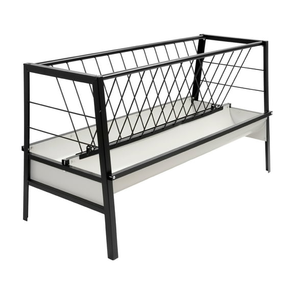 Heavy Duty Deeper Pasture Hay Feeder For Goats Sheep Miniature Horses 59" * 26"