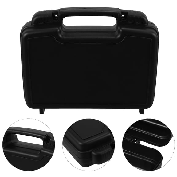 CRILSTYLEO 1Pcs Hard Case For Tools Compact Lightweight PP Plastic For Men And Women 26.00X20.00X8.50CM