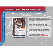 2025-26 Topps Chrome Basketball Hobby Box
