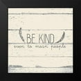 thumbnail image 2 of Kimberly, Allen 20x20 Black Modern Framed Museum Art Print Titled - Be Kind, 2 of 5