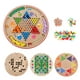 thumbnail image 4 of Damas Chinas De Madera Juego De Mesa Mejora La Atención Inofensivo Con Base Para El Hogar ANGGREK, 4 of 7