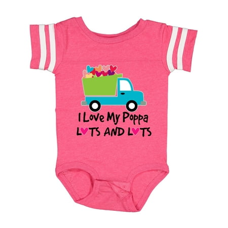 

Inktastic I Love My Poppa Gift Baby Boy or Baby Girl Bodysuit