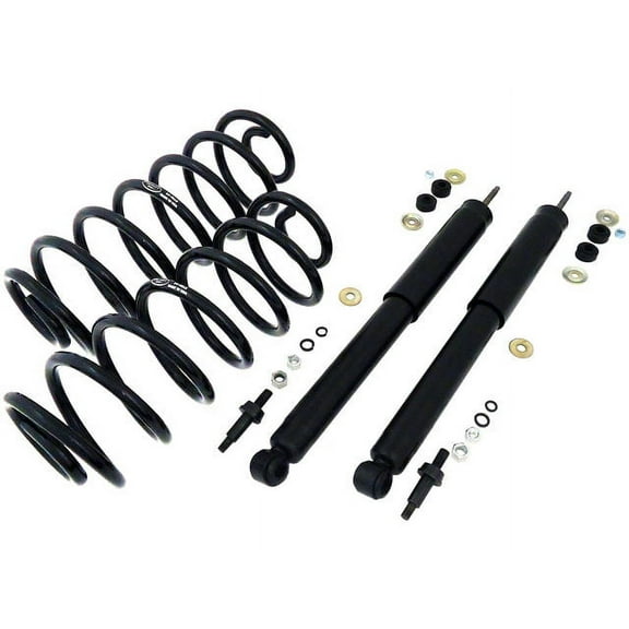 Rear Air Spring to Coil Spring Conversion Kit - Compatible with 1992 - 2002 Mercury Grand Marquis 1993 1994 1995 1996 1997 1998 1999 2000 2001