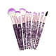 thumbnail image 1 of Juego de 10 brochas de maquillaje portátiles, brochas, brochas para sombras de ojos, 1 of 4