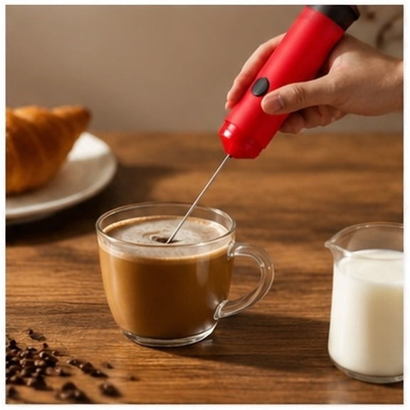 PAMINGONO Handheld Electric Mixer Kitchen Whisk with Low Noise and Smooth Surface for Household Use