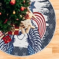 thumbnail image 5 of FMSHPON Independence Day Powerful Eagle On Independence Day Xmas Christmas Tree Skirt Stand Mat for Holiday Party Decoration Indoor Outdoor 36 inches, 5 of 6