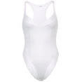 thumbnail image 4 of Mittory Women Sexy Cutout Skinny Short Jumpsuit Sleeveless Sheer Mesh Irregular Hollow Bodysuit Party Club Outfits, 4 of 6