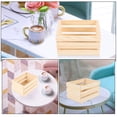 thumbnail image 3 of WRITWAA 2Pcs Small Wooden Box Rustic Charm Decorative Mini Milk Crate for Miniature Settings 12.5x8.8x7in, 3 of 8