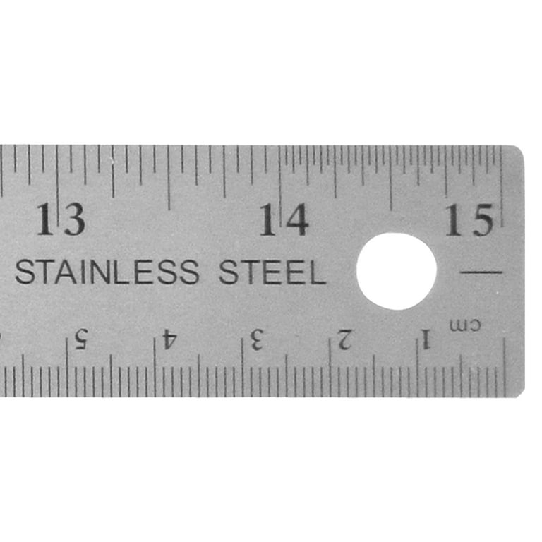 Westcott Yardstick Ruler, 36, Aluminum, Matte Finish, Imperial, for  Office, Silver, 1-Count