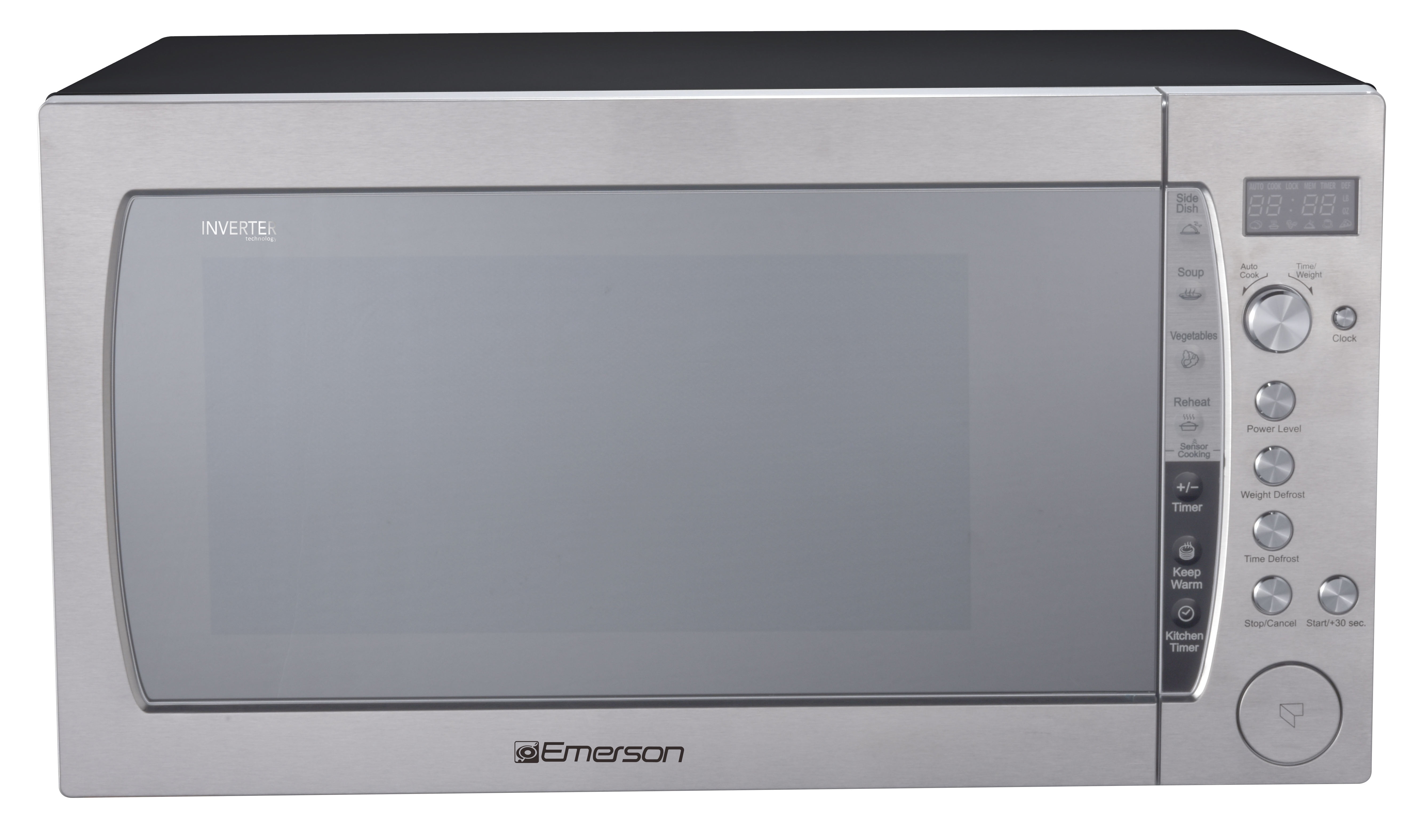 Emerson 2.2 Cu Ft 1200 W Counter top Microwave Oven with Inverter ...