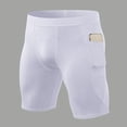 thumbnail image 2 of Guitiannn Men Compression Shorts Running Spandex Underwear with Pockets Workout Gym Athletic Sports Tight Shorts Men Casual Wear Mens Running Shorts Pockets Territory Ahead Mens Vest M Apparel Mens, 2 of 4