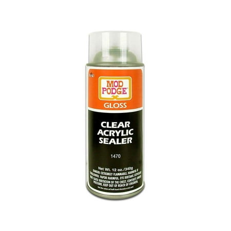 Plaid Mod Podge Acrylic Sealer Aerosol Gloss 12oz