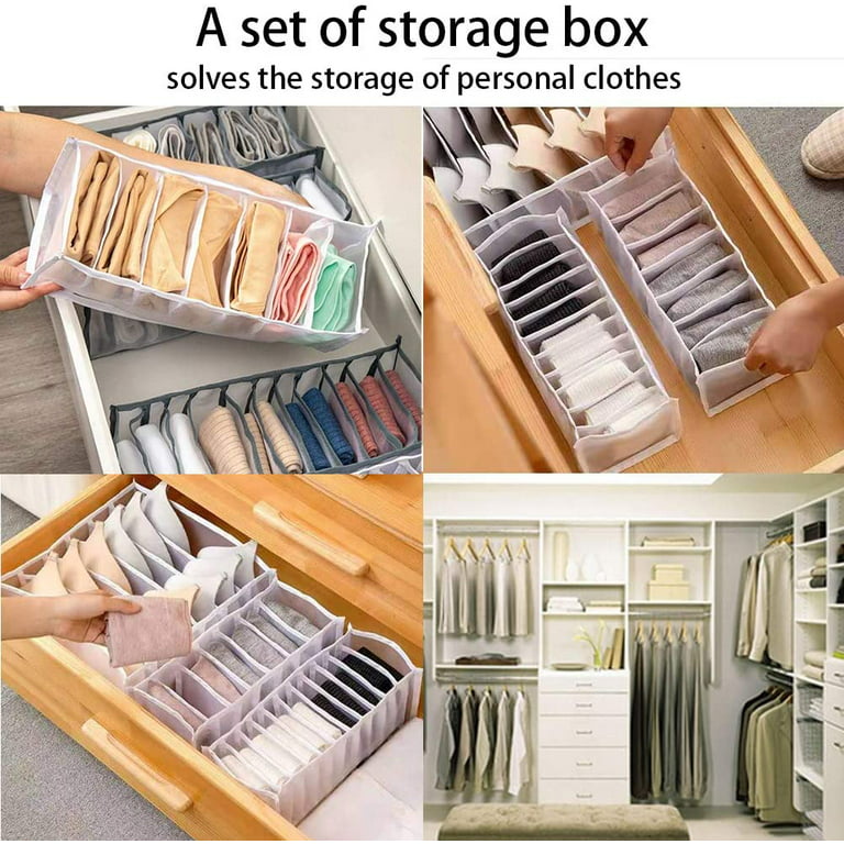 Bra Organizer, 2 Pack Bra Storage Organizer For Drawer Closet Bra