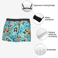 thumbnail image 3 of Yiaed Lovely Sea Otters Print Men's Soft Cotton Boxer Shorts Breathable Boxers Underwear Moisture-Wicking Underwear Stretch Boxer Briefs for Man-Small, 3 of 5