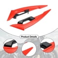 thumbnail image 6 of Dickly 2 Pieces Motorcycle Side Winglets Maintenance Stylish Modification Accessory red, 6 of 7