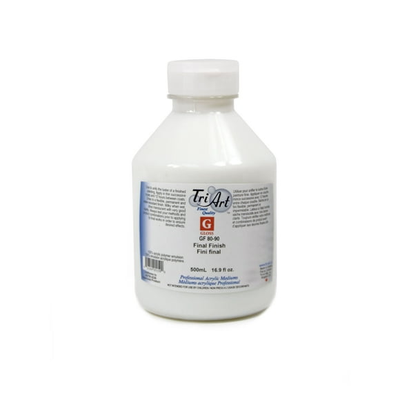 Tri-Art Artist Mediums 500ml Final Finish Gloss