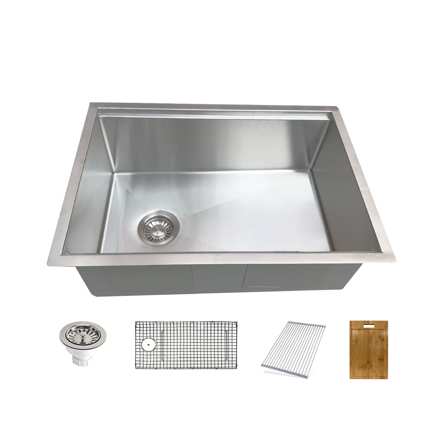 SD236861 Sink Depot 19'' W Single Bowl Stainless Steel Undermount ...