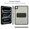 thumbnail image 2 of Case for iPad Pro 12.9" 2022/2018/2020/2021, with Built-in Kickstand Shockproof Rugged Skin-Feel Cover, Slim Military Grade Drop Protection Cover for iPad Pro 12.9" 2022/2018/2020/2021, Black, 2 of 7