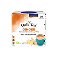 thumbnail image 2 of QuikTea Ginger Chai Tea Latte – 20 Count, Bold Ginger Flavor, Naturally Caffeine-Light, No Preservatives – Just Add Hot Water, 2 of 7