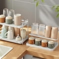 thumbnail image 2 of Coffee Cup Stand Food Grade Metal Cup Rack Stand Multifunctional Storage Rack Rustproof Coffee Cup Drain Holder A, 2 of 5