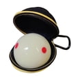 thumbnail image 2 of Colaxi Balles de Queue de Billard d'Entraînement pour Piscine avec Sac de Rangement Balles de Queue de Piscine Légères avec 6 Points Rouges pour Jeux Sports Pratique Sac de Rangement Jaune, 2 of 8