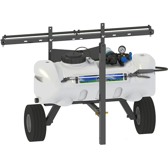 Master Manufacturing SNO-11-015A-MM 15 gallon New Directional Trailer Broadcast & Spot Sprayer - 2Gpm, 7 Foot Coverage