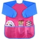 thumbnail image 2 of Delantal para niños de 4 piezas, delantal para pintar para niños con manga larga, edad de 2 a 6 años (pinturas y pinceles no incluidos). Afortunado Sencillez, 2 of 5