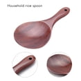 thumbnail image 2 of 2X Teak Wood Spoon Natural Solid Wood Rice Spoon Wooden Rice Paddle Big Potato Serving Spoon Wooden Kitchen Utensils, 2 of 7