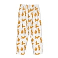 thumbnail image 5 of Naloa Cartoon Squirrel Print Women’s Ultra-Soft Comfy Pajama Lounge Pants with Pockets & Drawstring, 5 of 8
