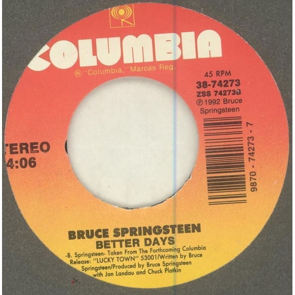 Bruce Springsteen - Human Touch - 7"