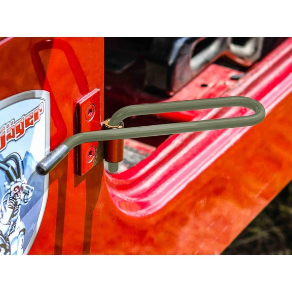 Steinjäger Exterior Accessories Wrangler YJ 1987-1995 Foot Pegs Locas Green