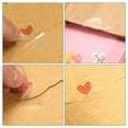thumbnail image 6 of Uxcell 17Pcs Clear Seal Labels Square Sealing Dots Stickers Sheet, 1.2x1.2 Inch Waterproof Gift Box Envelope, 6 of 6