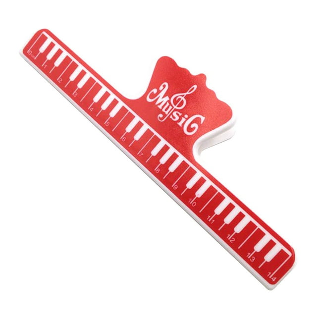 EGNMCR Music Book Clip And Book Page Music Note Clip Sheet Music Holders Music Holders