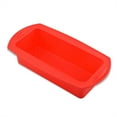 thumbnail image 2 of Bread Mold Loaf Toast Non-stick Silicone Baking Tray Non-stick Toast Rectangle Mould for Home Bakery, Red, 2 of 8