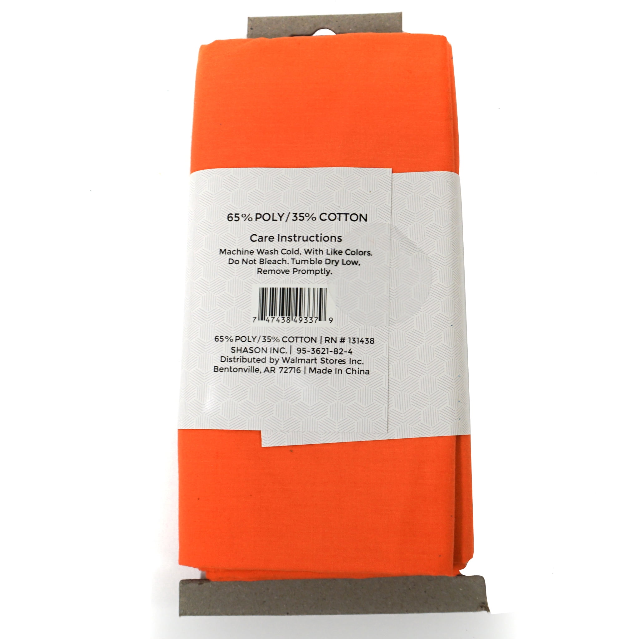 Shason Textile 45" (2 Yards Cut) Craft Projects Quilting Poly Cotton Fabric, Carrot