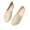 Beige, variant on Xfvqtps Ladys Single Shoes Suede Surface Solid Color Simplicity Soft Sole Pointy Toe Flat Bottom Comfortable Casual Shoes Spring New Slip on Shallow Mouth Flat Shoes Beige