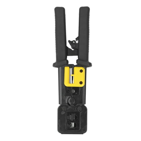 

Crimping Pliers Flat Receptacles Network Crimping Pliers 6p 8p Crystal Head Ratchet Wire Clamps Crimper Wire Crimper Tool Labor-Saving Ratchet Structure