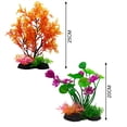 thumbnail image 5 of Fake Aquatics Plants High Imitation Decorative Fadeless Artificial Water Weeds Fish Tank Ornaments for Fish Tank Decor, 5 of 8