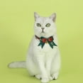 thumbnail image 3 of Pet Christmas Cat Bow tie Scarf Collar | Christmas Cat Dog Pet Dress-Up Accessories and Pet Parties Dress, 3 of 6